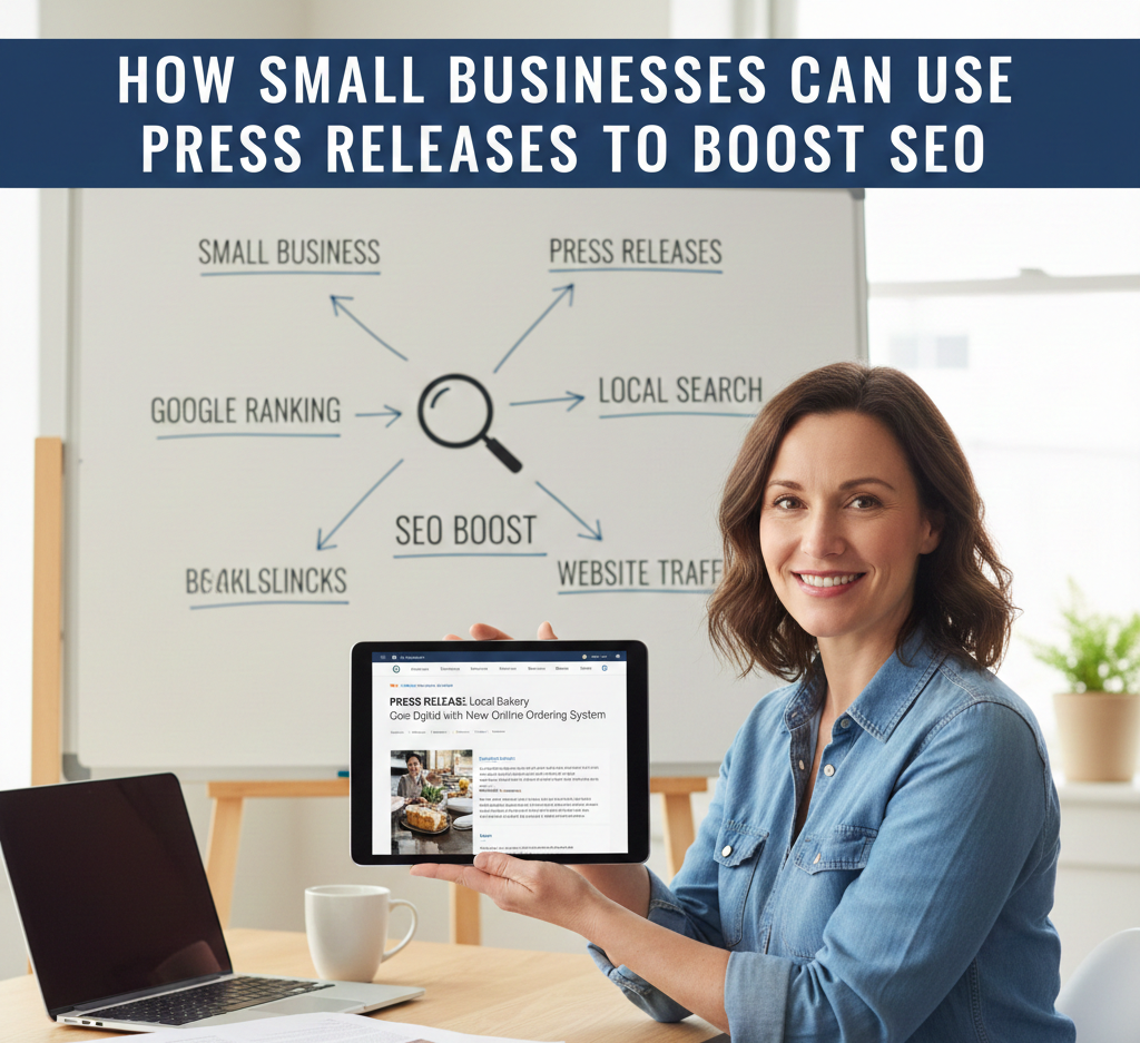 How Small Businesses Can Use Press Releases to Boost SEO 1 Press Release to boost SEO